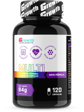MULTIVITAMÍNICO (120 CÁPS) (NOVA FÓRMULA) - GROWTH SUPPLEMENTS