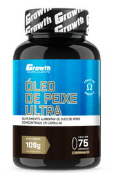 ÓLEO DE PEIXE ULTRA (75 SOFTGEL) - GROWTH SUPPLEMENTS