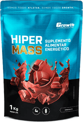 HIPER MASS (1KG) SABOR CHOCOLATE - GROWTH SUPPLEMENTS