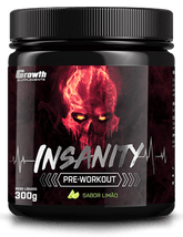 PRÉ-TREINO INSANITY 300G - GROWTH SUPPLEMENTS