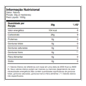 WAXY MAIZE 1KG (PRÉ-TREINO)