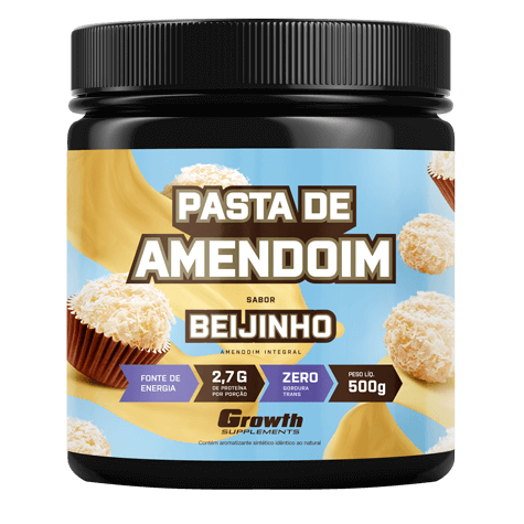 PASTA DE AMENDOIM SABOR BEIJINHO 500G