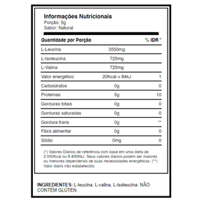 BCAA 5:1:1 200G EM PÓ (PRÉ-TREINO)